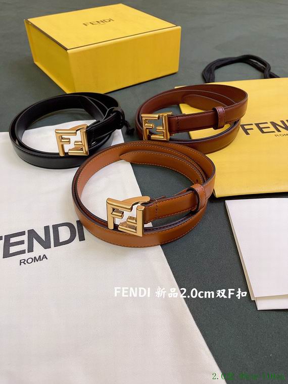 Fendi Belt 20mmX95-110cm 7D01